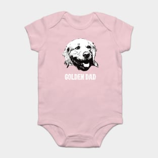 Golden Retriever Dad Baby Bodysuit